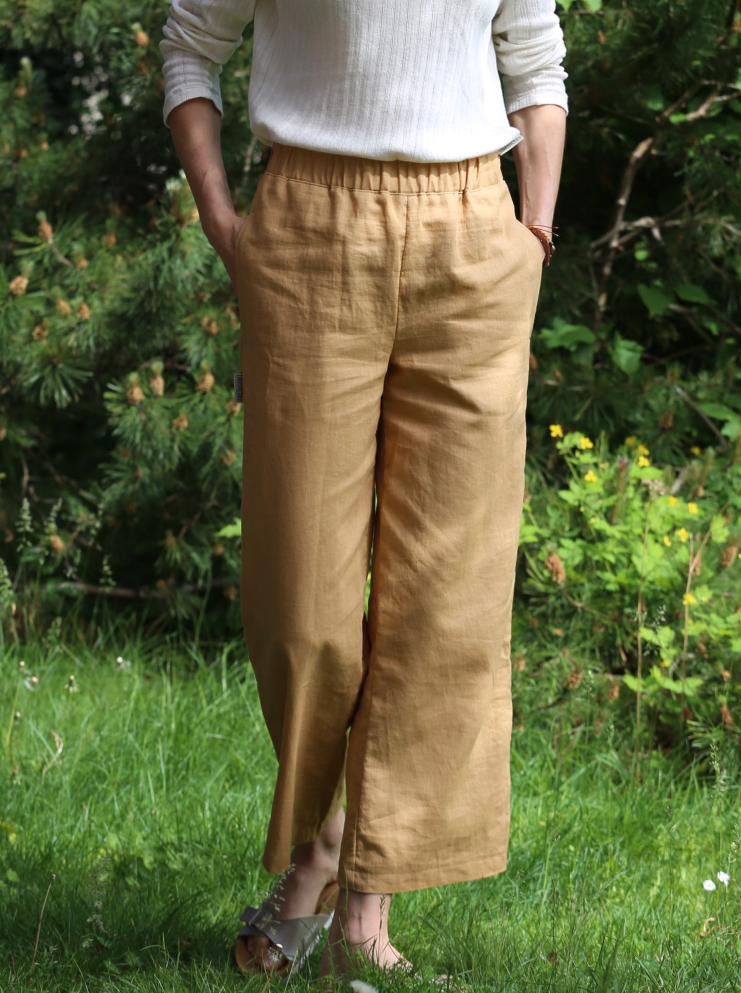 Culotte aus Leinen für Damen kaufen