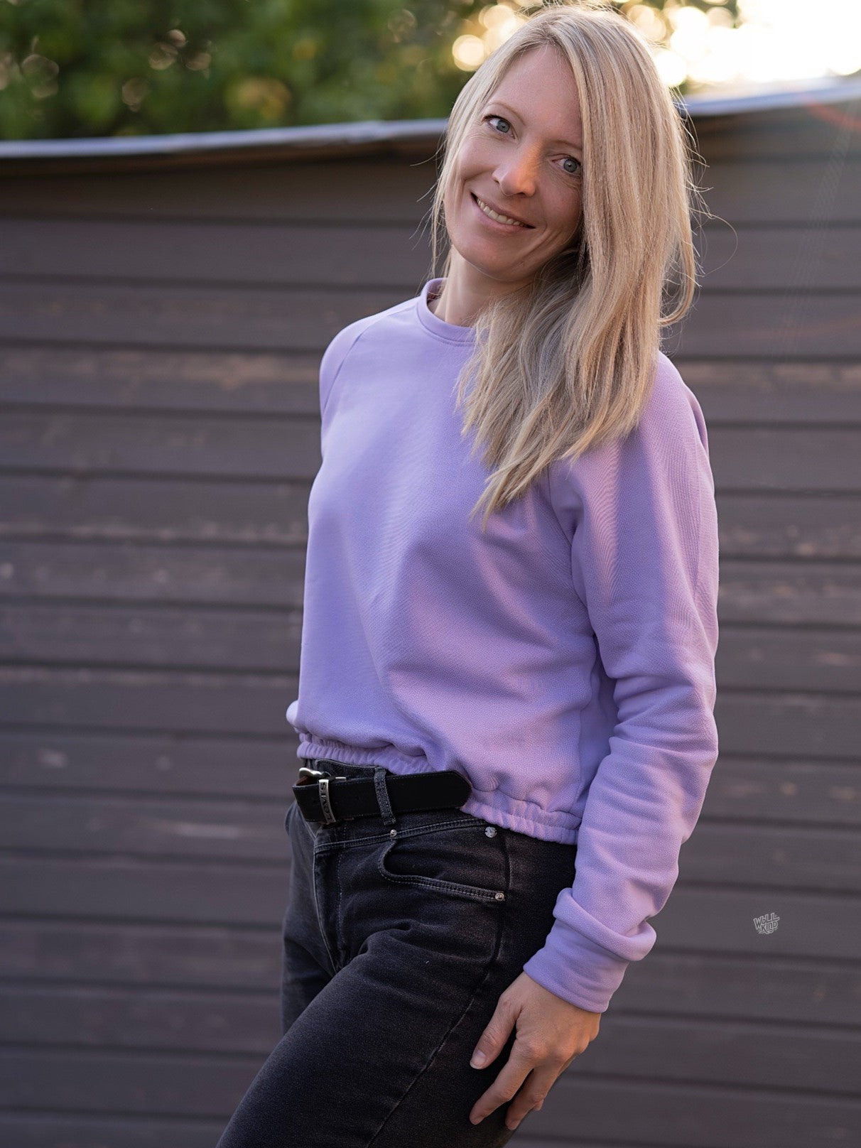Cropped Sweater für Damen