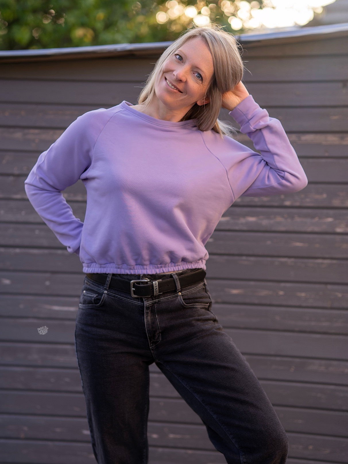 Cropped Sweater für Damen