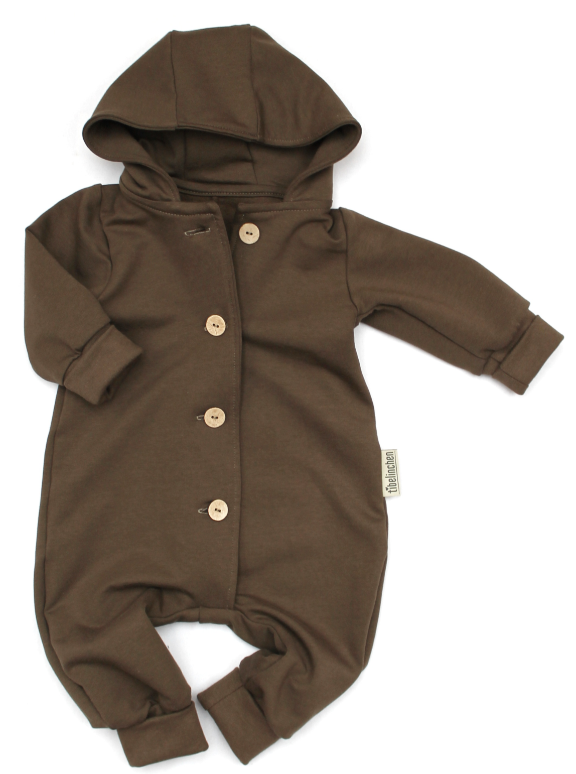 Overall für Babys aus Kuschelsweat