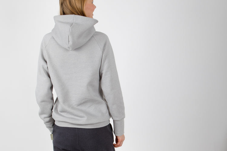 Handmade Pullover Hoodie Leinenoberteile für Damen kaufen