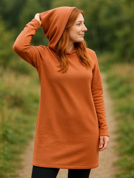 Long-Hoodie für Damen