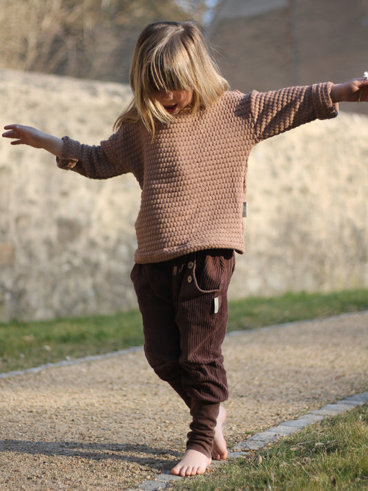 Longshirt für Kinder - Sommerstrick
