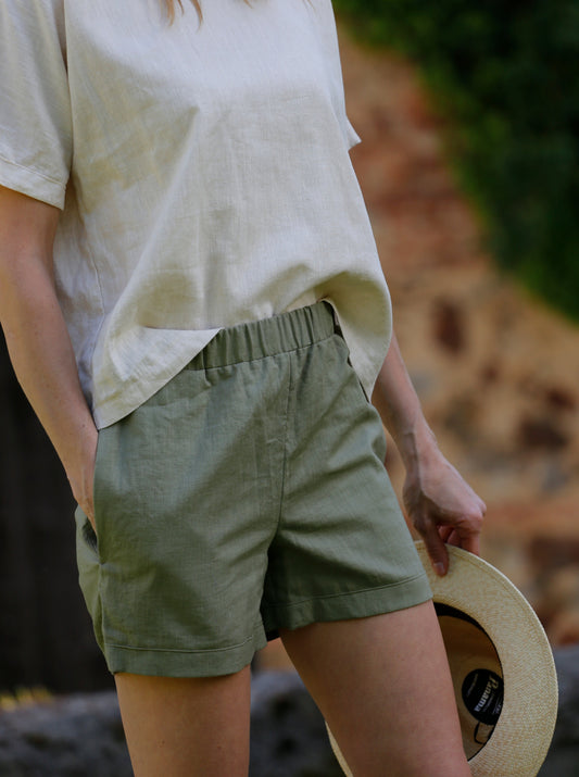 Leinenshorts für Damen kaufen