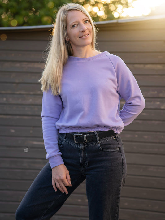 Cropped Sweater für Damen