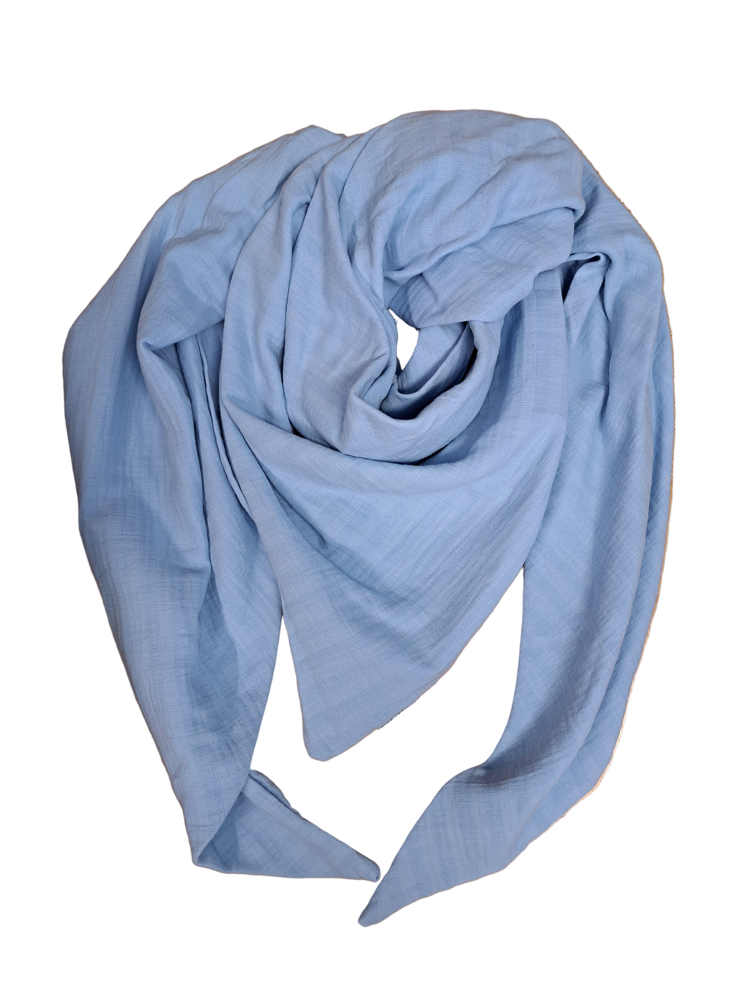 XXL Musselintuch für Damen SALE hellblau