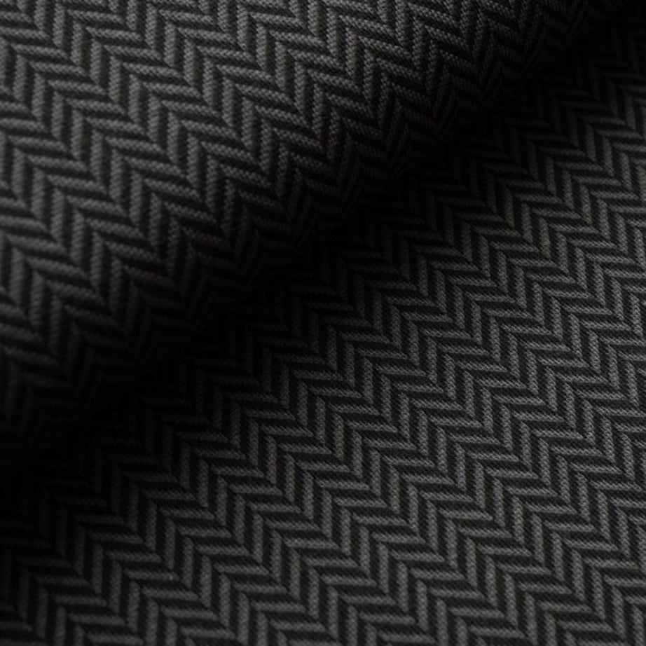 GOTS zertifizierter Baumwollstoff in der Farbe anthrazit