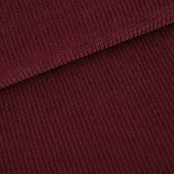 Biobaumwolle in der Farbe bordeaux GOTS zertifiziert und fair produziert